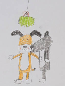 Kipper's Mistletoe kiss from Tiger