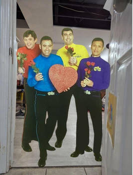 The Wiggles come see me on Valentine's Day