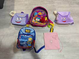 My Backpacks from shows I like