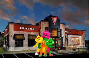 Barney and Friends going to BJ's Restaurant