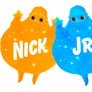 Nick Jr logo with Zing Zing Zingbah and Jumbah