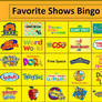 Favorite Shows Bingo #3