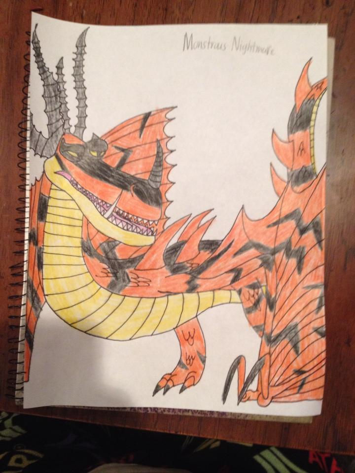 Monstrous Nightmare By Avenger5445 On DeviantArt monstrous-nightmare-by-avenger5445-on-deviantart