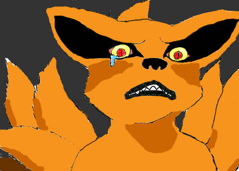 Little Kurama Cry's