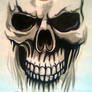 SKULL AIRBRUSHED
