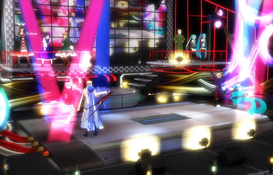 MMDmon Team Doitsu vs Team Rose