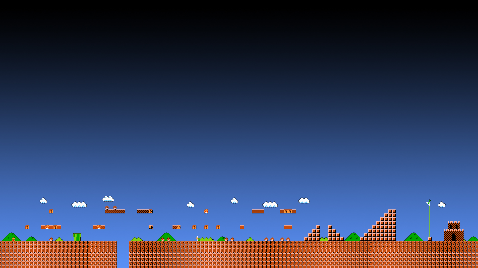 Super Mario 1-1 Wallpaper - HD 1080p