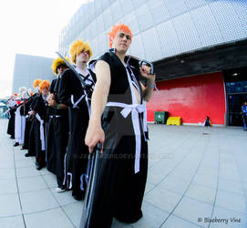 Ichigo Kurosaki Evolution London mcm expo