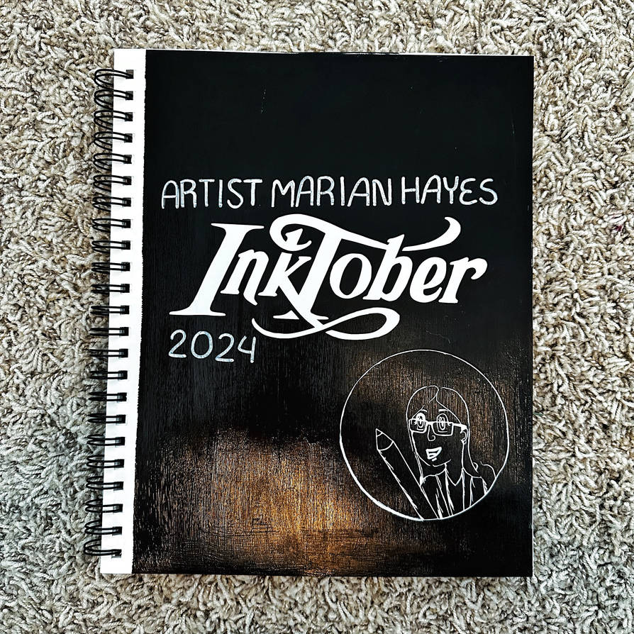 InkTober 2025 Sketchbook Cover by artistmarianhayes on DeviantArt