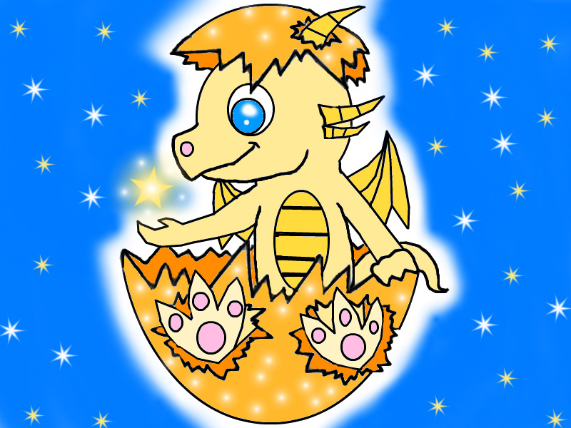 Golden Star the Dragon