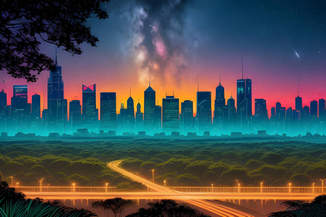 Skyline (2/3) by SleepyKitDrew on DeviantArt