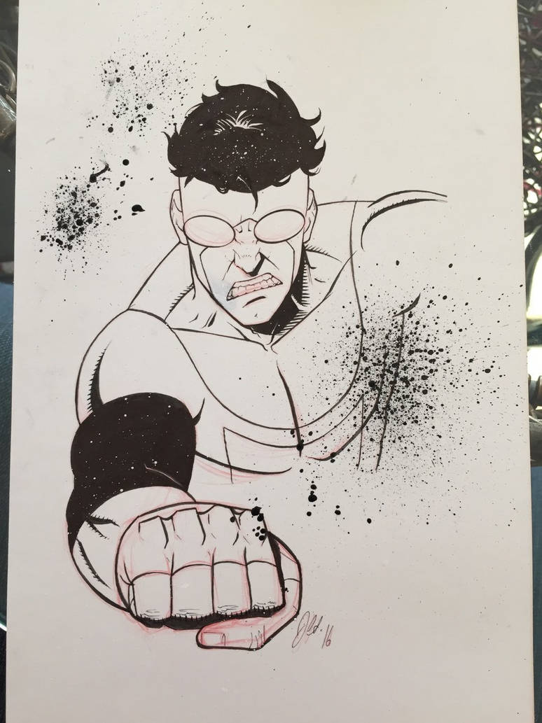 Invincible Sketch by ArtisticSchmidt on DeviantArt