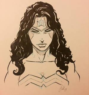 Wonder Woman Sketch