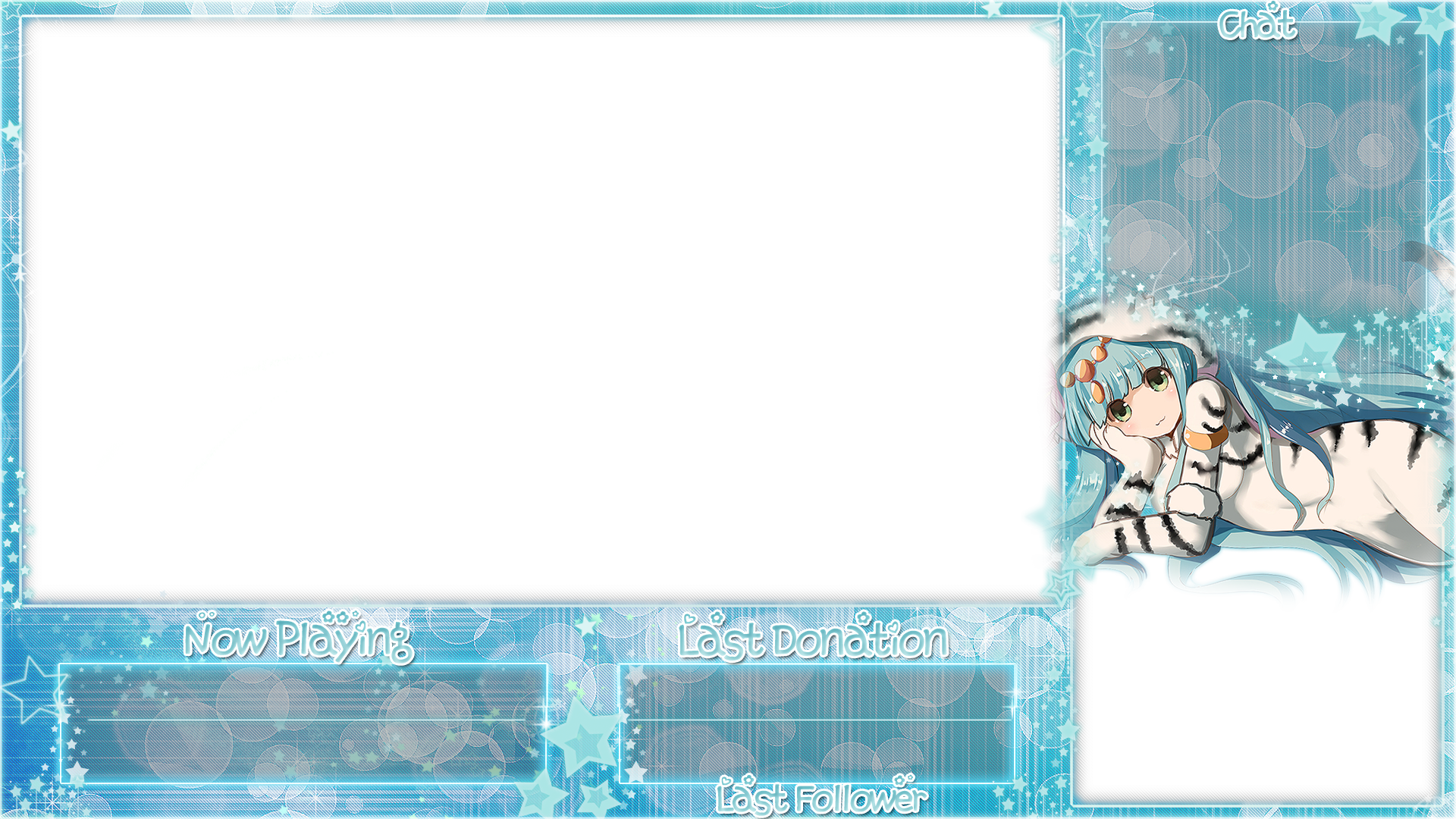 Chat Box Twitch Overlay Sakura Cherry Blossom (Download Now) 