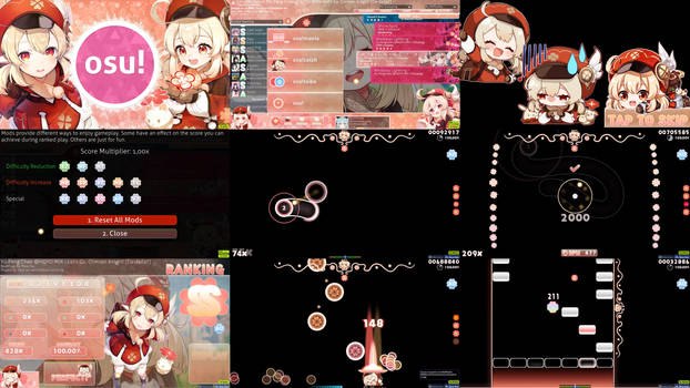 # Klee # osu! Skin [ALL MODES] [16:9]