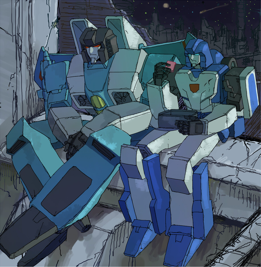 TRANSFORMERS  Thundercracker and Mirage