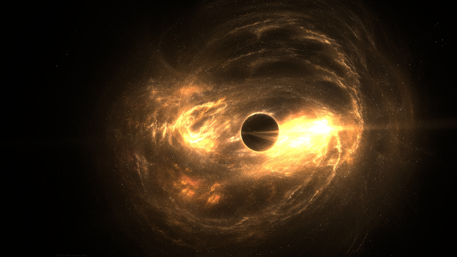 Black Hole Sun (1920x1080 Wallpaper) by ICFrac on DeviantArt Black Hole Sun (1920x1080 Wallpaper) by ICFrac on DeviantArt