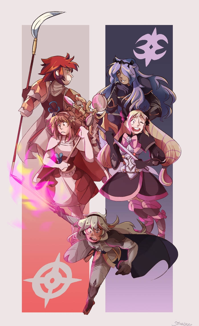 Red Kin De Fef Fef Ladies by Stinkling on DeviantArt