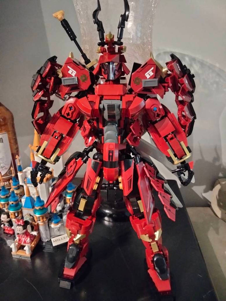 Samurai Mech Front Rear Samurai Mech by Millen393 on DeviantArt