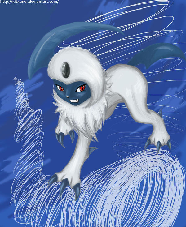 Pokemon Absol Razor Wind Card Absol RazorWind by kitxunei on DeviantArt