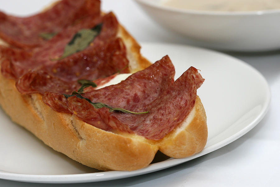 Salami sandwiches by patchow Salami sandwiches by patchow