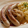 Bratwurst with sauerkraut