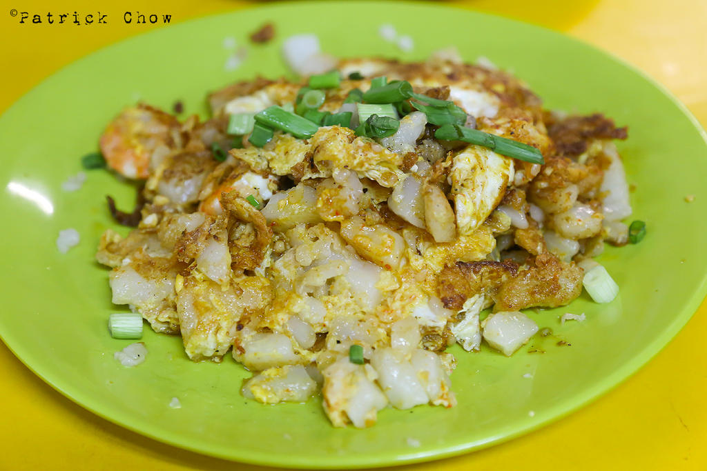 Fried carrot cake