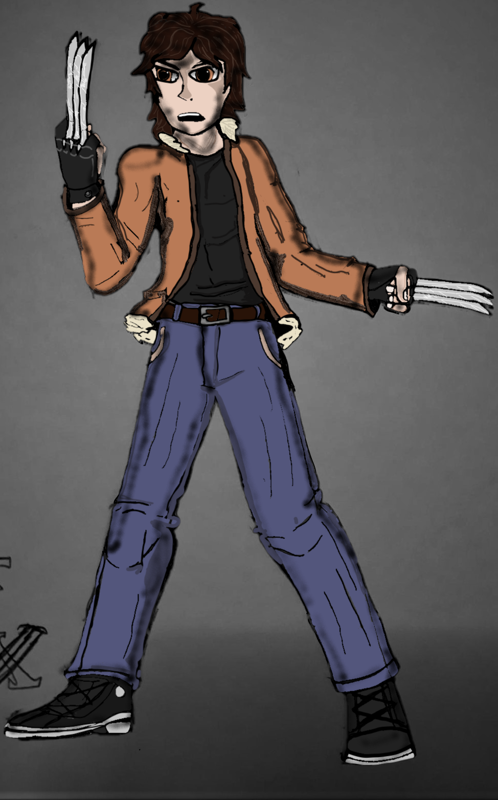 Jacob Howlett the Vicious Wolverine(Colored). by York120 on DeviantArt