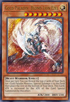 Gold Paladin, Blond Lion Ezel