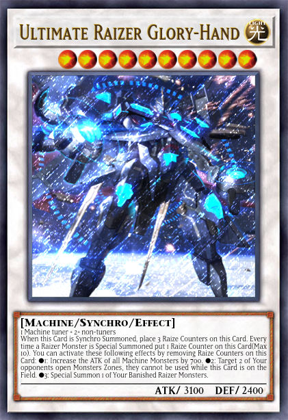 Ultimate Raizer Glory-Hand by York120 on DeviantArt