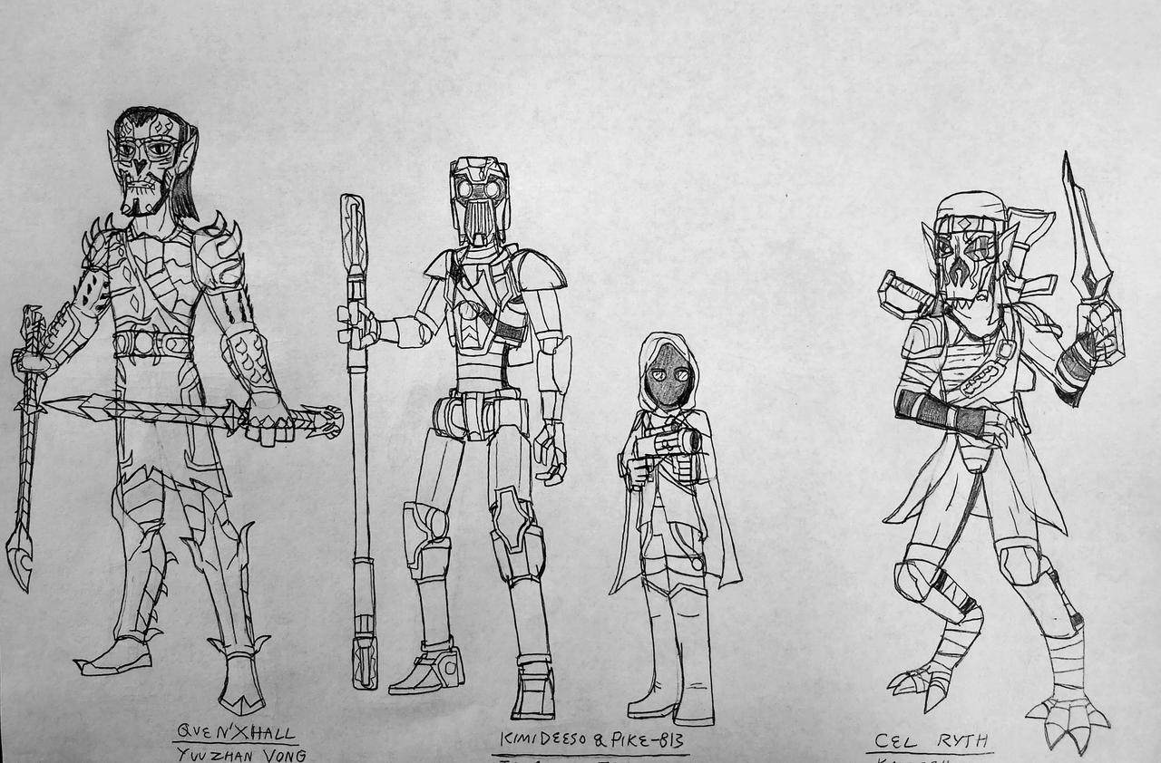 SW Crossover Universe: Bounty Hunters #2 by York120 on DeviantArt