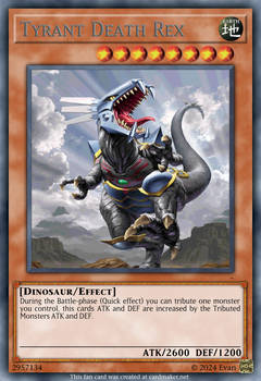 Tyrant Death Rex(Yugioh version)