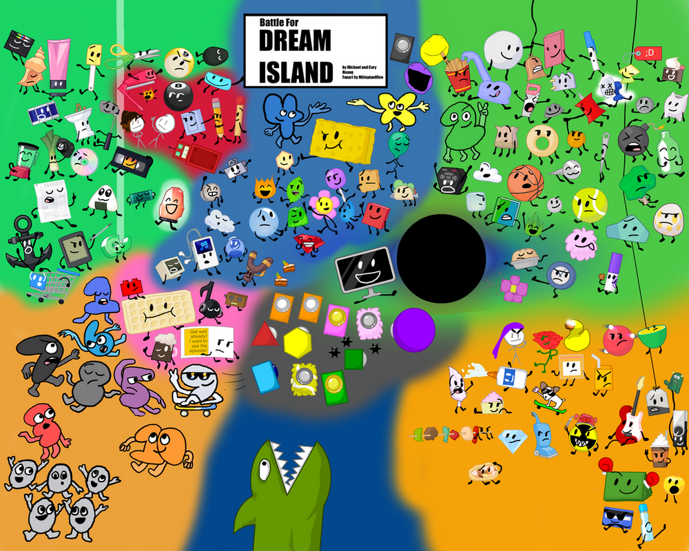 Bfdi Community Posts BFDI: A Group Shot by MiitopianOliveDA on DeviantArt