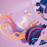 Princess Twilight Silhouette Wall