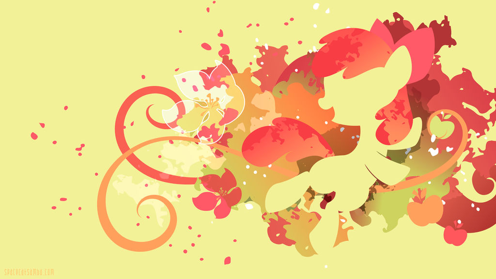 Applebloom Silhouette Wall