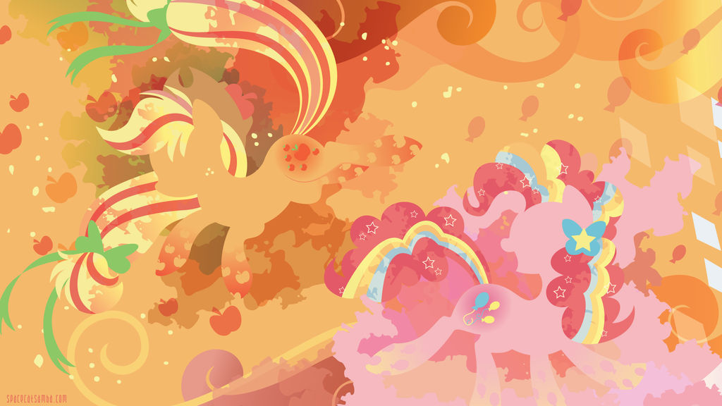 Rainbow Power: Applejack and Pinkie Pie