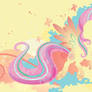 Rainbow Power Fluttershy Silhouette Wall