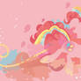 Rainbow Power Pinkie Pie Silhouette Wall