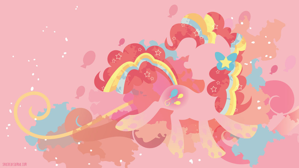 Rainbow Power Pinkie Pie Silhouette Wall