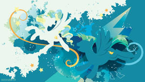 Vapor Trail and Sky Stinger Silhouette Wall