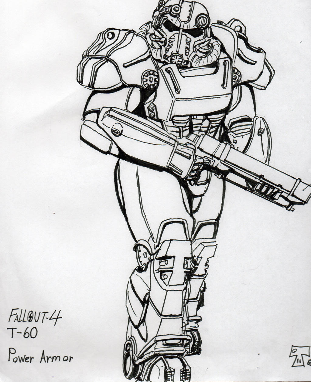 Fallout4 T60 Power Amor By Therenegadesgt On Deviantart Fallout4 T60 Power Amor By Therenegadesgt On Deviantart