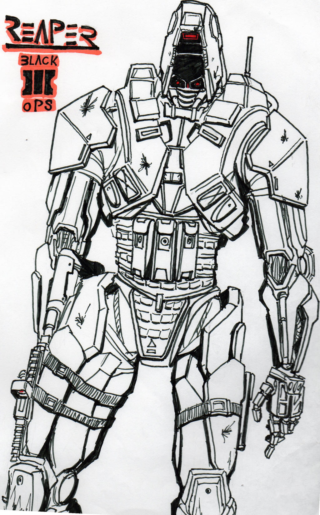 Reaper Cod Character Call Of Duty Black Ops 3 Reaper by TheRenegadeSgt on DeviantArt
