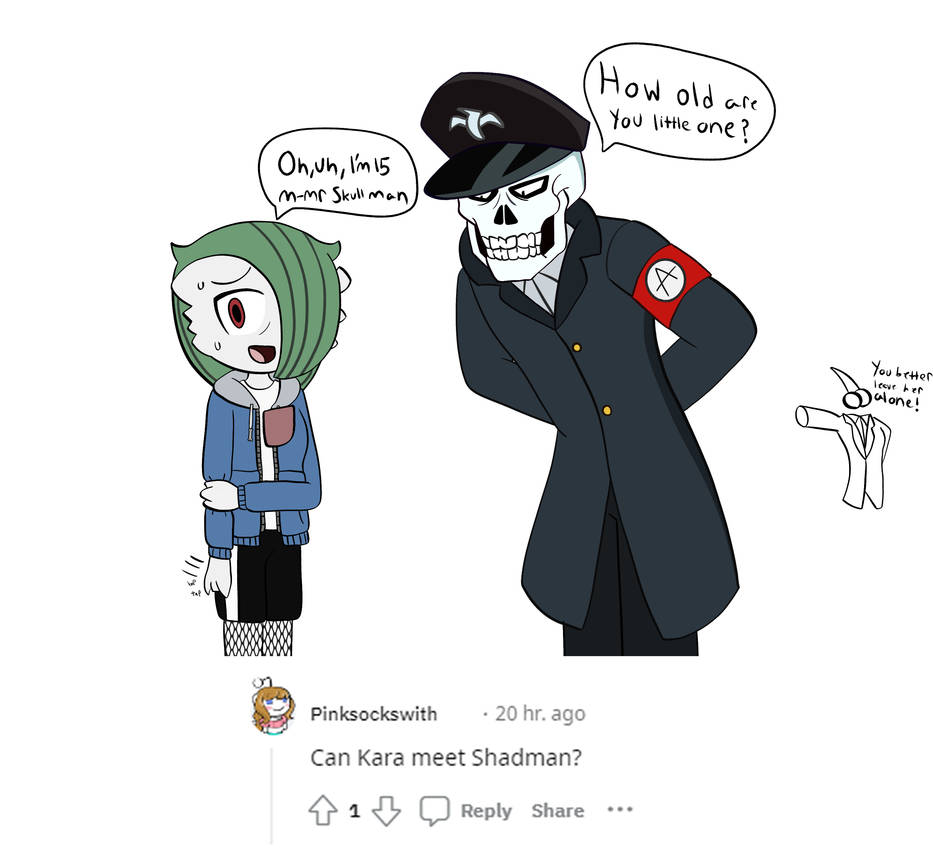 Kara and Shadman by TheCherryClown on DeviantArt(02)