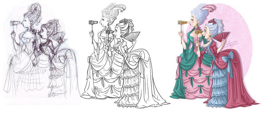 Deviantart Rococco Theme Challenge: Rococo by Sabinerich on DeviantArt