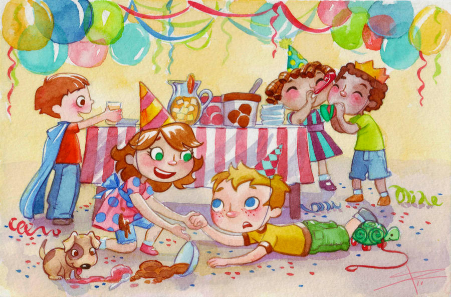 Party Template Deviantart Birthday party by Sabinerich on DeviantArt