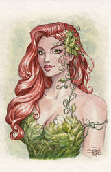 Poison Ivy Watercolor