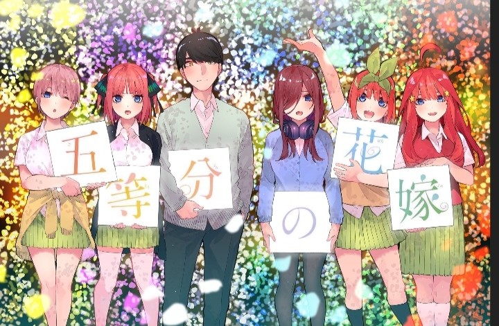 5-toubun no Hanayome Anime Cover by Nanavichan on DeviantArt