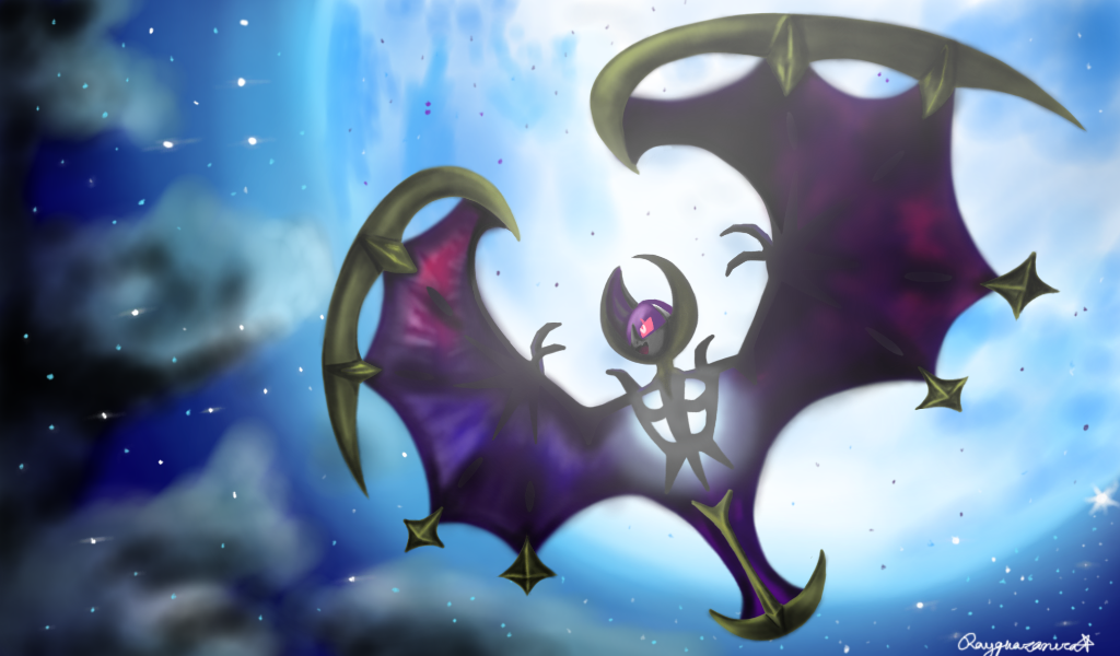 shiny lunala by Elsdrake on DeviantArt