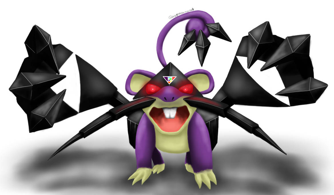 Ultra Rattata by Rayquazanera on DeviantArt