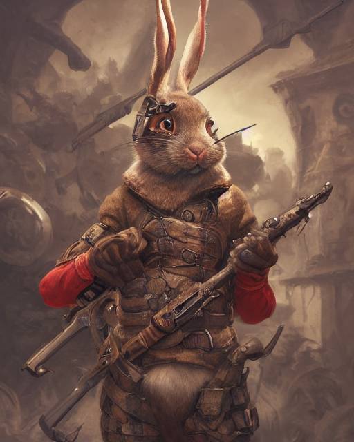 War rabbit by MojoPrg on DeviantArt